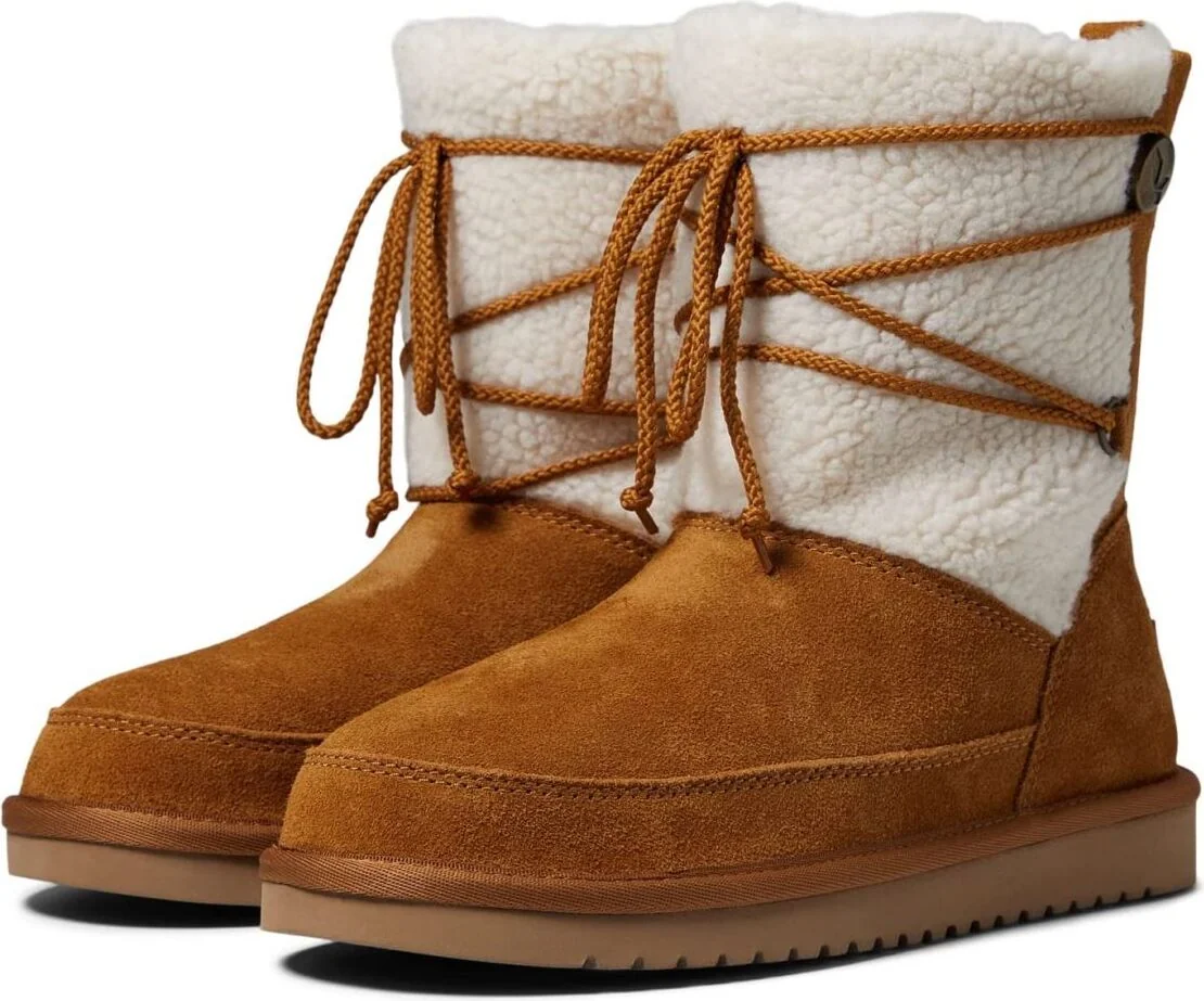 Жіночі черевики Koolaburra by UGG з хутром 1159775688 (Коричневий, 39)