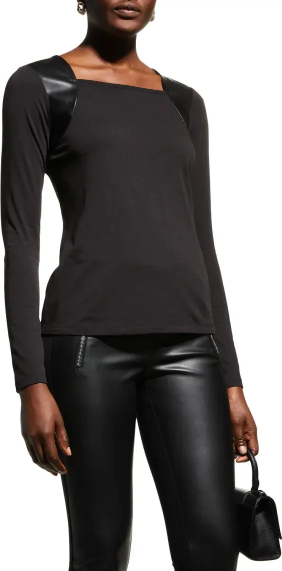Жіночий лонгслів Michael Kors 1159795361 (Чорний, XS)