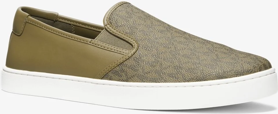 Чоловічі шкіряні сліпони Cal Michael Kors 1159801103 (Зелений, 43,5)