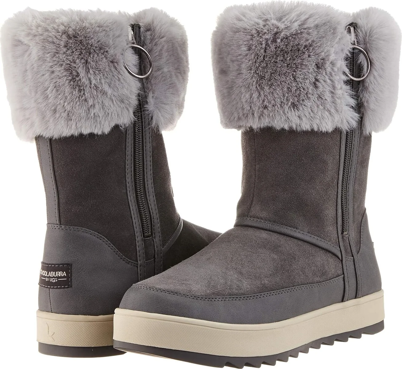 Жіночі черевики Tynlee Koolaburra by UGG з хутром 1159802179 (Сірий, 37)