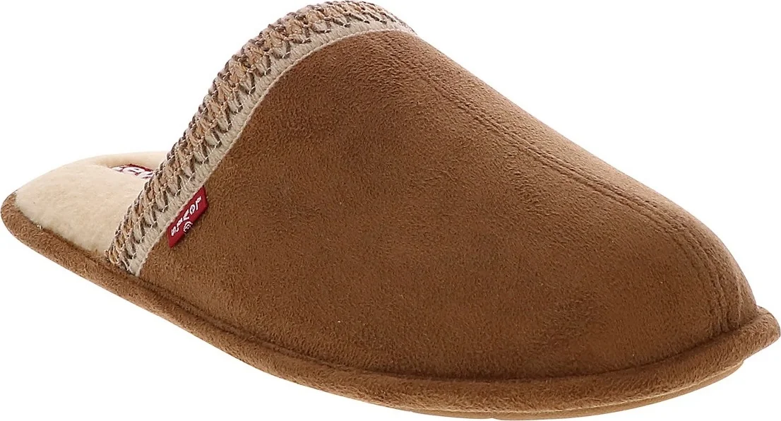 Чоловічі капці Levi's Milton Nordic на хутрі 1159809535 (Коричневий, 44-45)