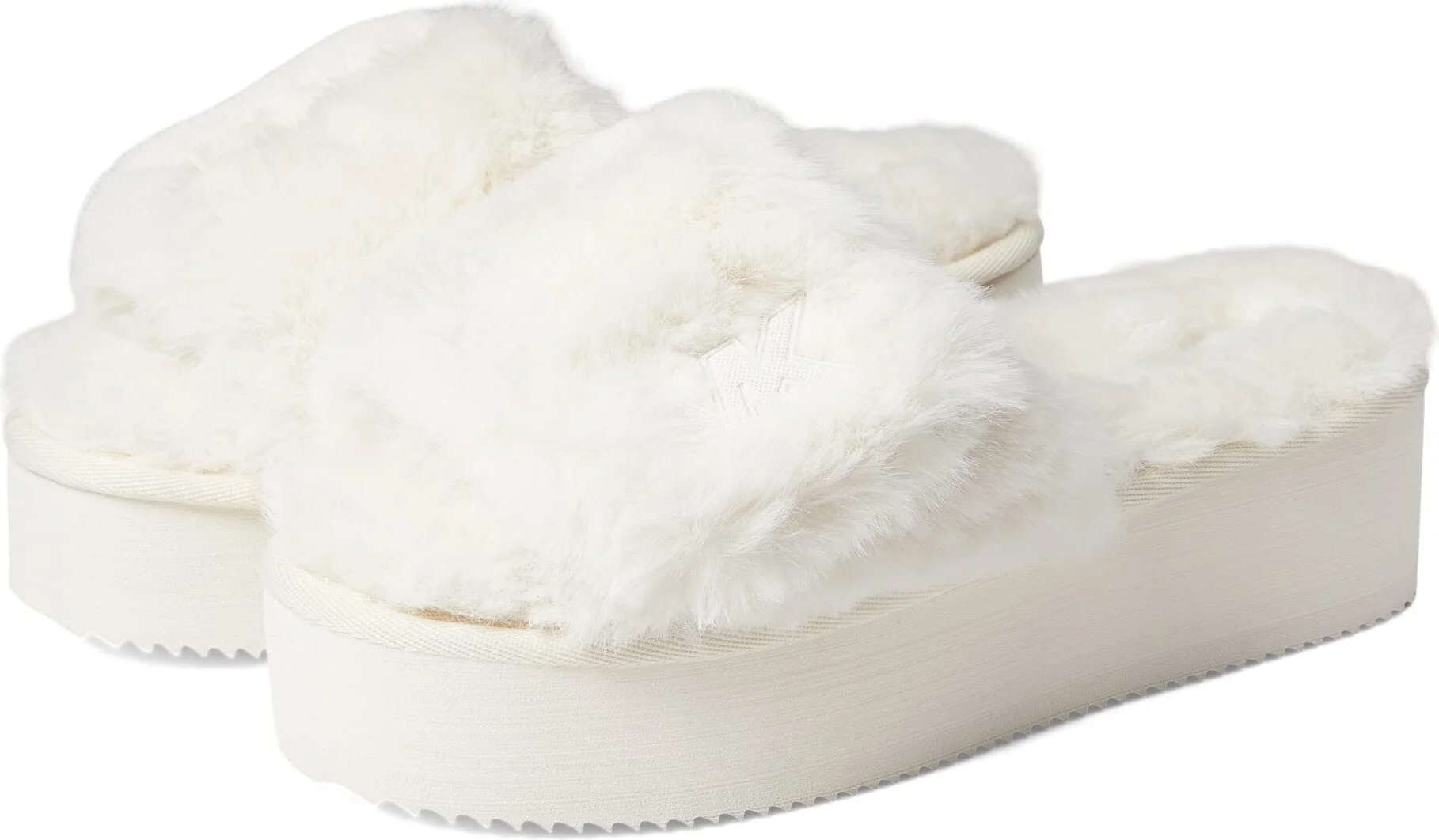 Жіночі шльопанці з хутром Michael Kors 1159811356 (Молочний, 41)