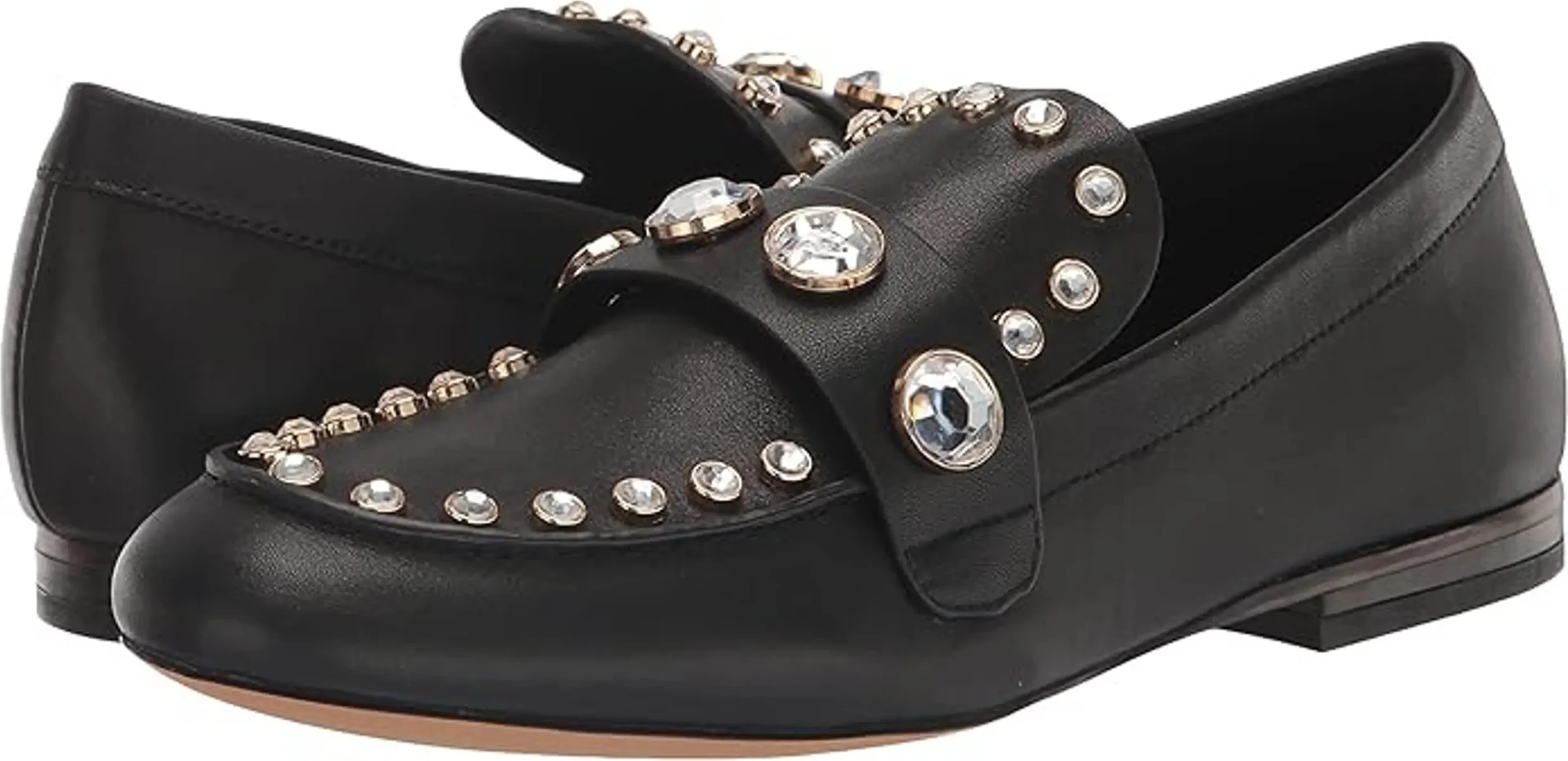 Жіночі шкіряні лофери Karl Lagerfeld Paris 1159812606 (Чорний, 37)