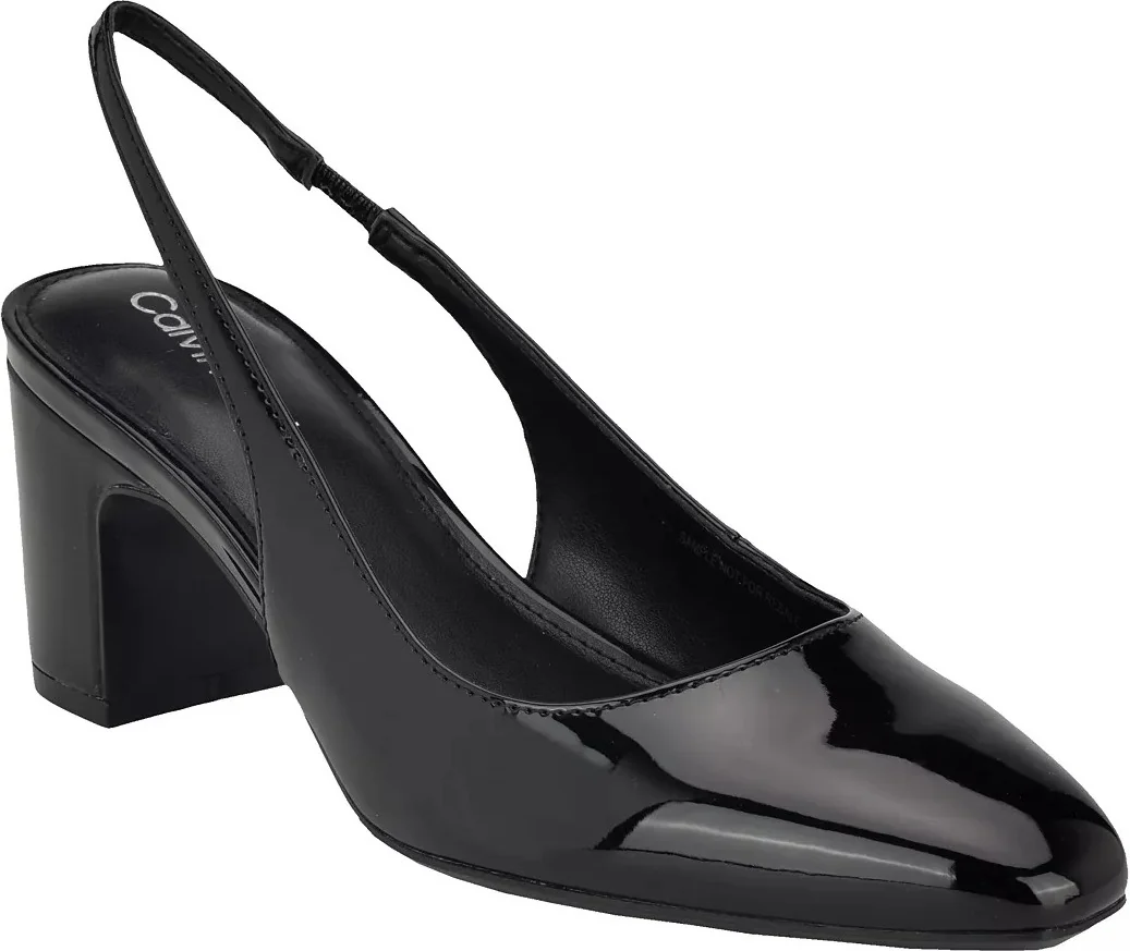 Жіночі туфлі на підборах Calvin Klein Scarlet 39,5 (9 US) 27 см Чорний 1159815542