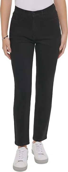 Жіночі джинси Calvin Klein High Rise Slim Petite 1159816016 (Чорний 25)