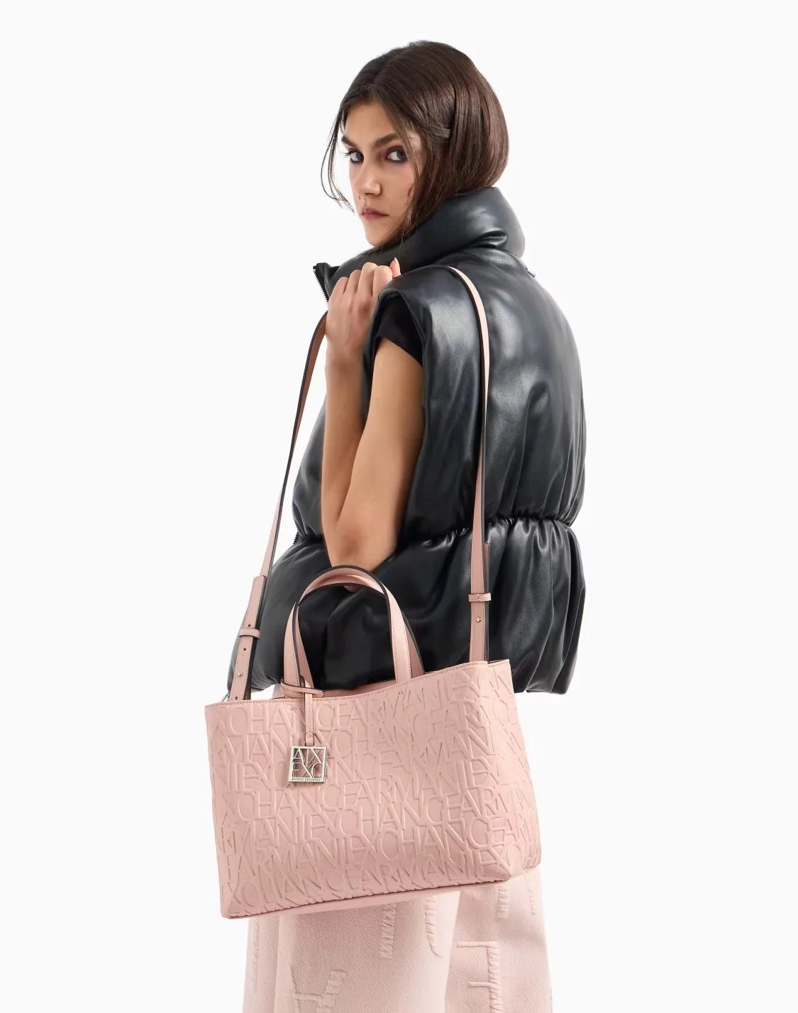 Жіноча сумка Armani Exchange 1159819348 (Рожевий One size)