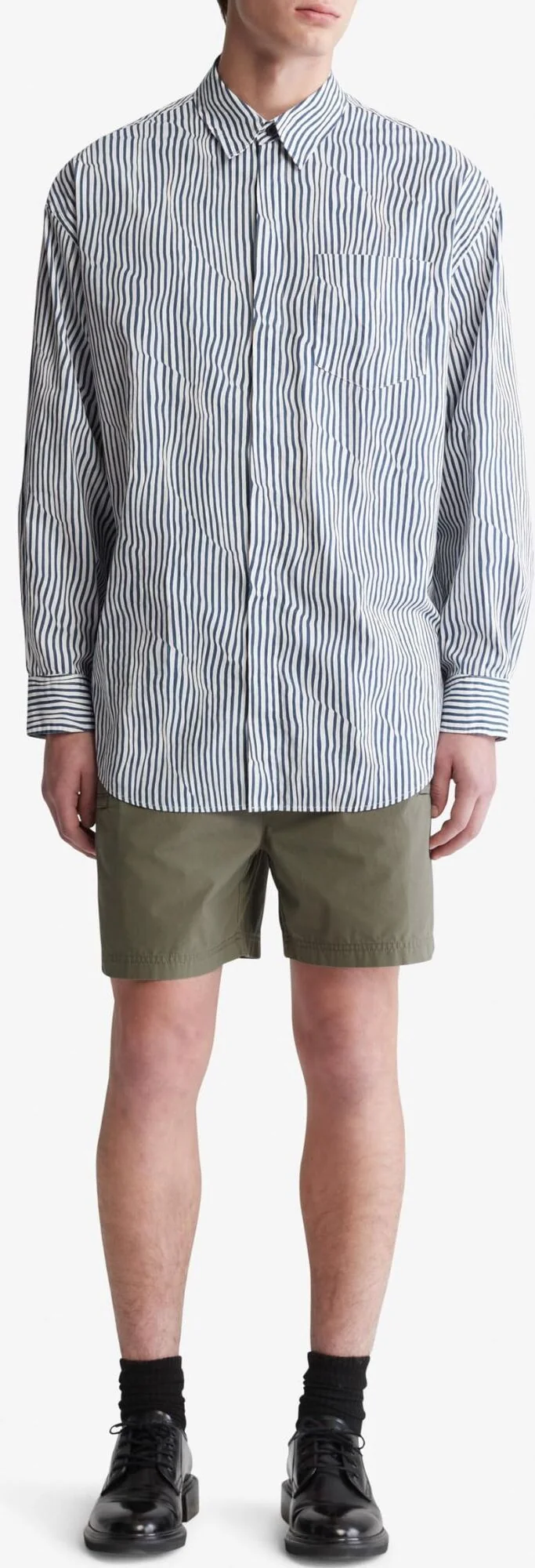 Шорти чоловічі Calvin Klein з кишенями 1159823788 (Зелений XL)