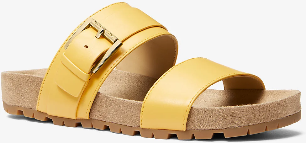 Сандалії жіночі Michael Kors з пряжкою 37,5 (7 US) 24 см Жовтий 1159823870