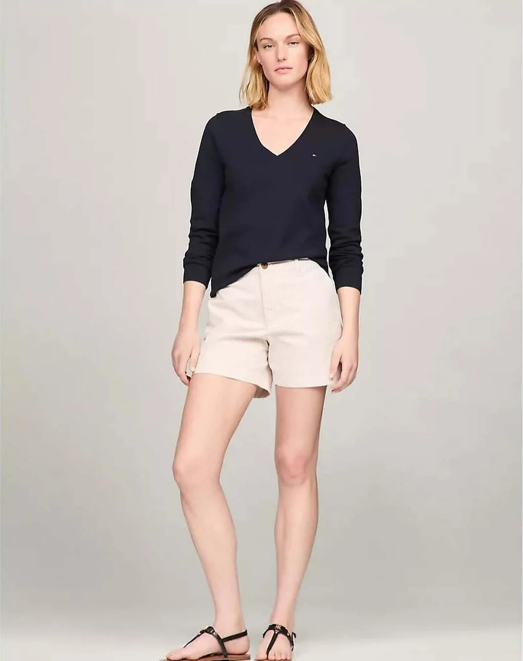 Жіночі шорти Tommy Hilfiger 1159825072 (Молочний 16)