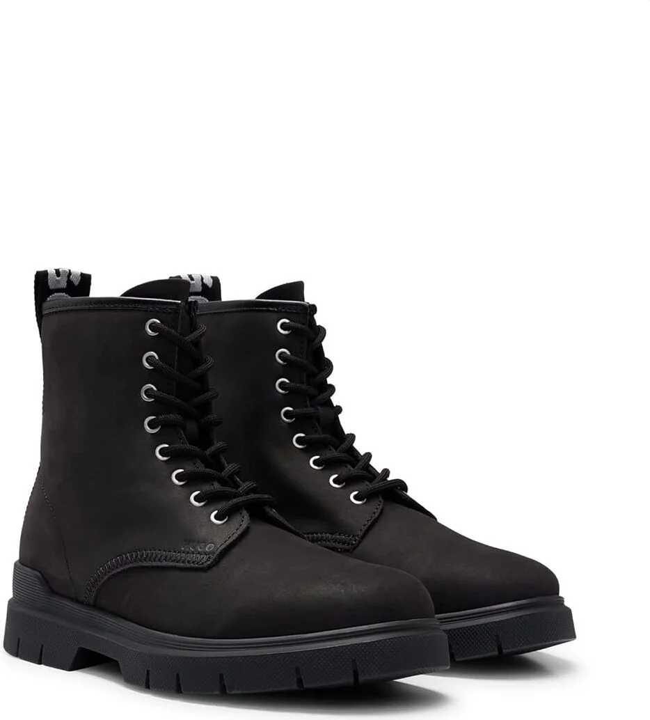 Чоловічі черевики Hugo Boss 45 (12 US) 29,5 см Чорний 1159825764