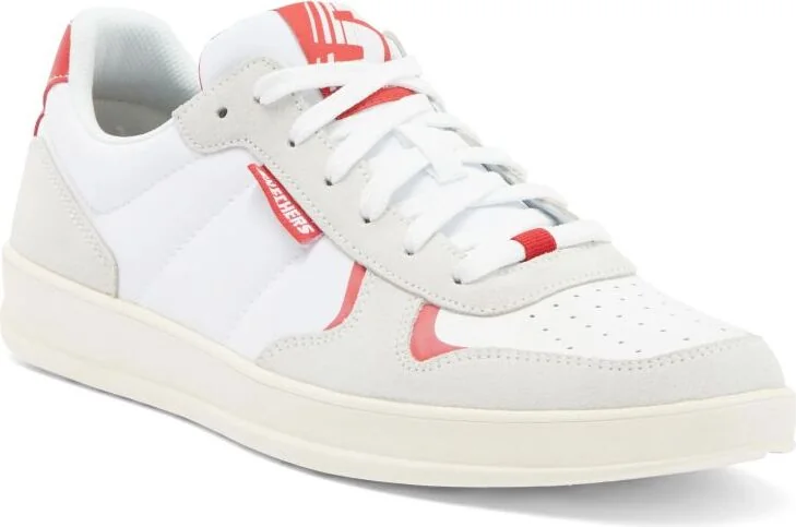 Чоловічі шкіряні кросівки Skechers New Wave Low Top 45,5 (11,5 US) 29,5 см Білий 1159827274