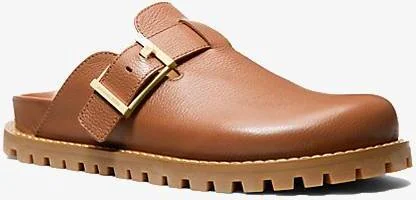 Жіночі шкіряні клоги Michael Kors сабо 36 (6 US) 24 см Коричневий 1159827925