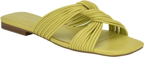 Жіночі сандалі Calvin Klein 37 (6,5 US) 23,5 см Зелений 1159829698