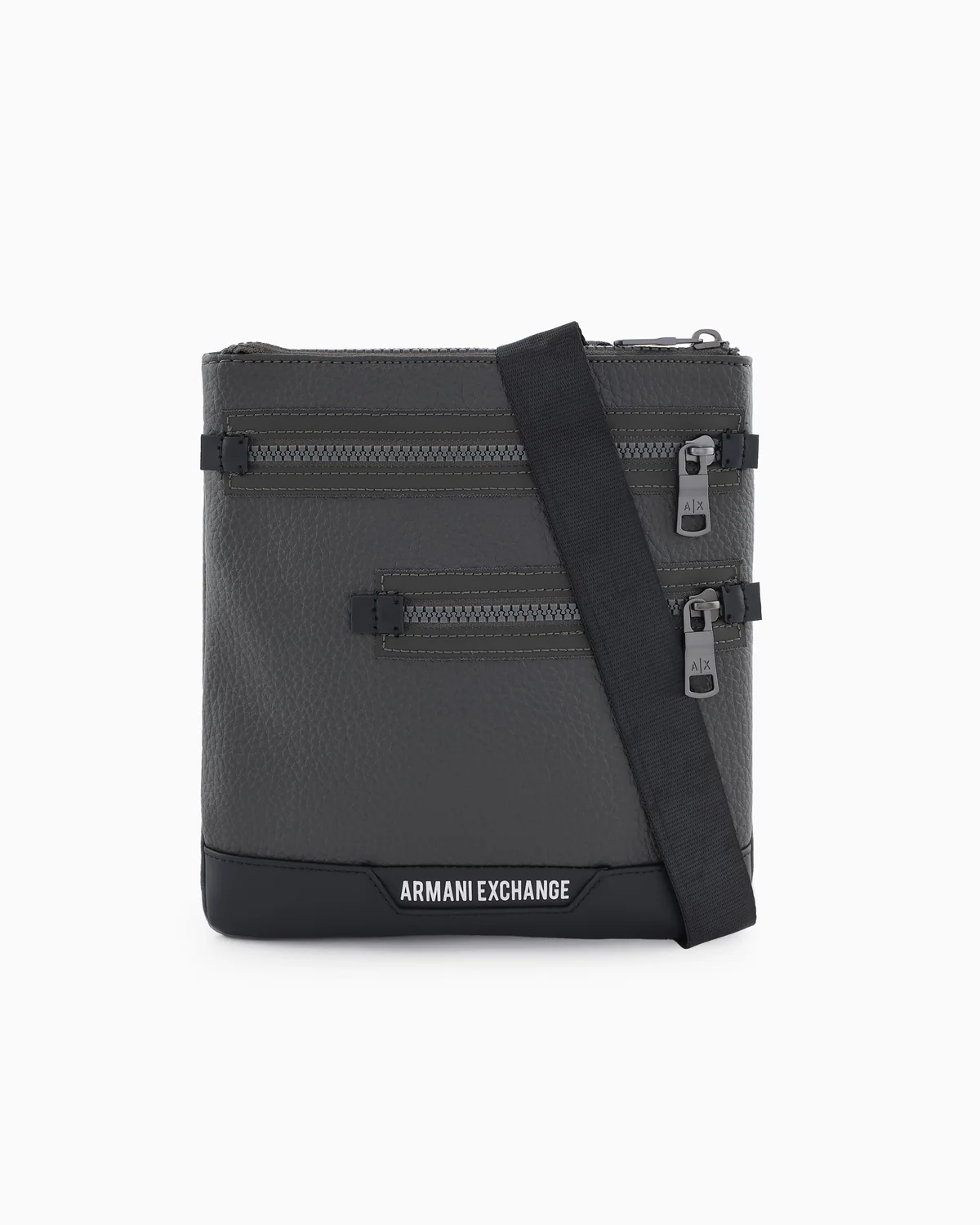 Чоловічі сумки Armani Exchange через плече 1159829966 (Сірий One size)