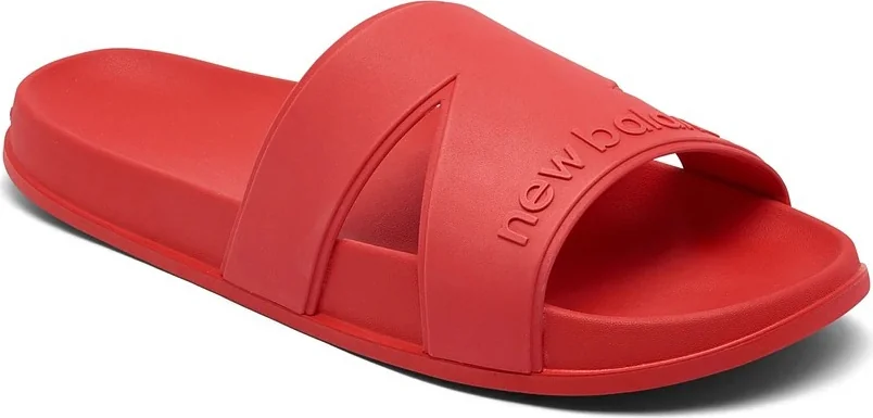 Чоловічі сланці New Balance шльопанці з логотипом 42,5 (9 US) 26,8 см Червоний 1159829978