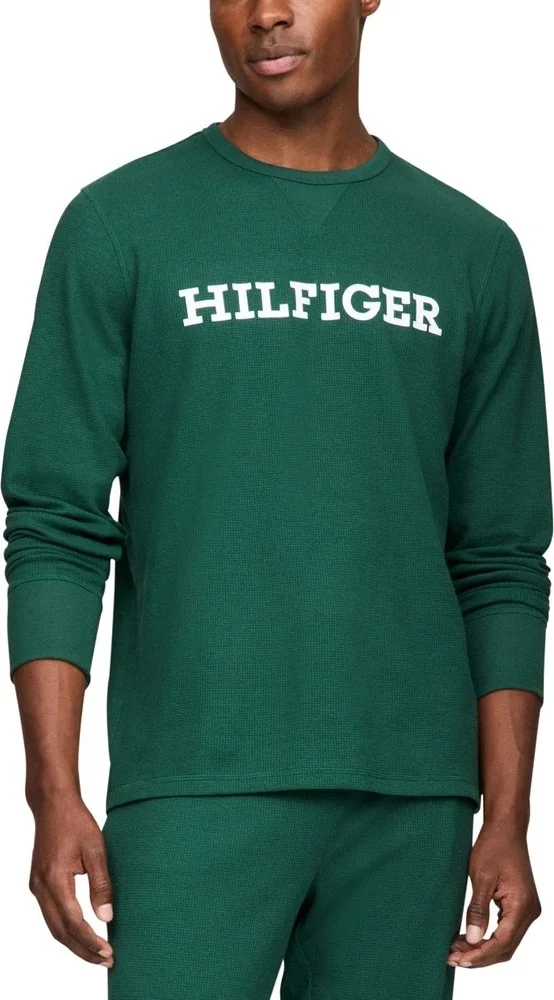 Чоловічий лонгслів Tommy Hilfiger кофта 1159832831 (Зелений L)