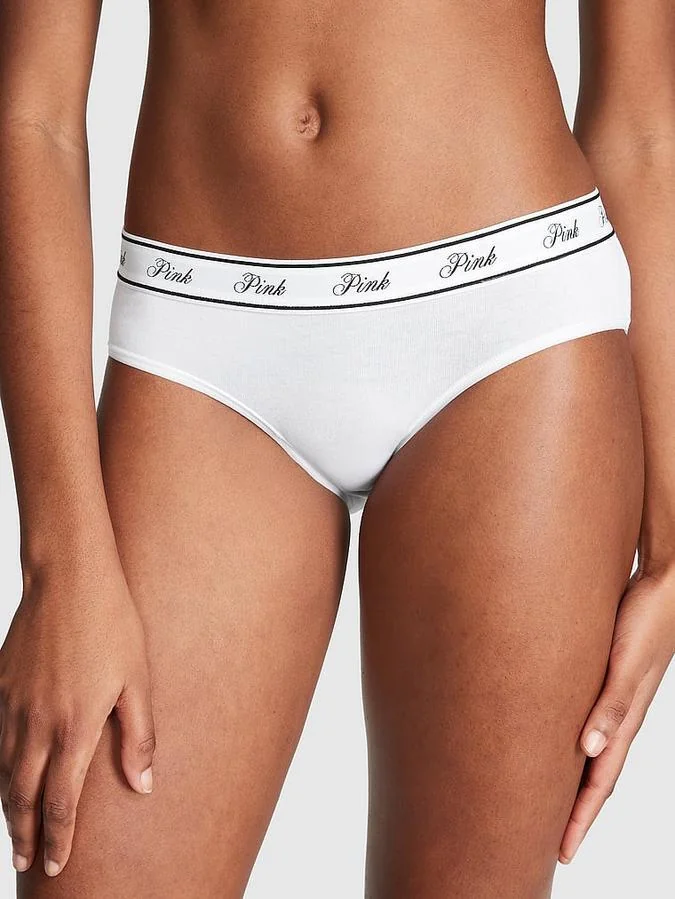 Жіночі трусики Victoria's Secret Pink хіпхагери 1159833420 (Білий XL)
