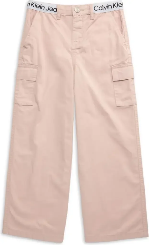 Дитячі штани Calvin Klein карго 1159834125 (Рожевий 8)