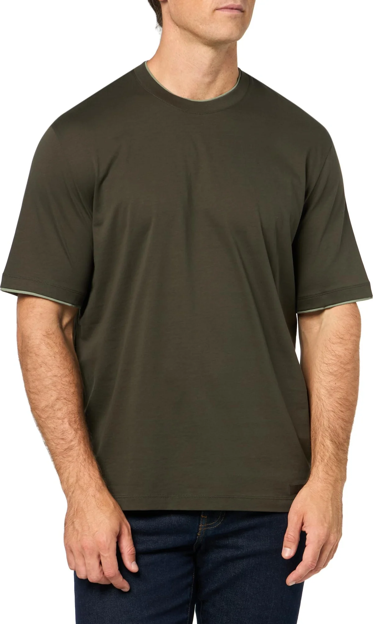 Чоловічі футболки Armani Exchange 1159834202 (Зелений XL)