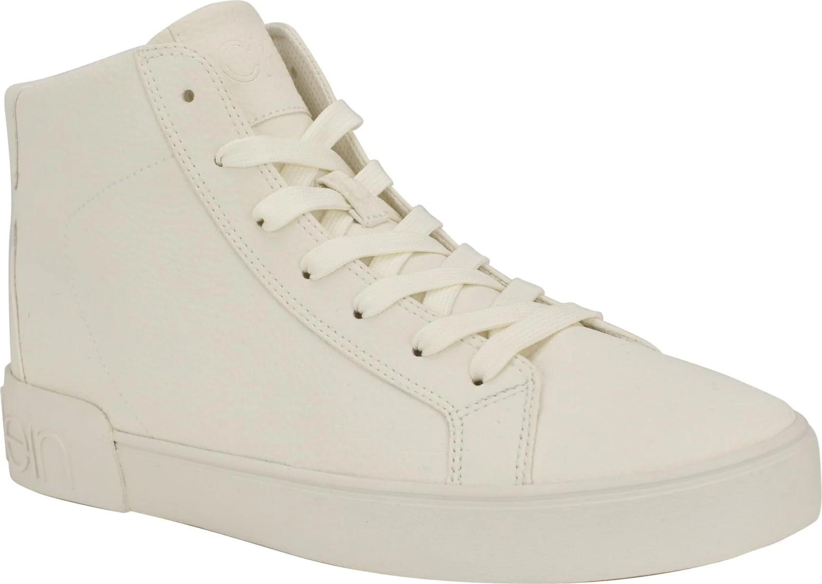 Високі чоловічі кеди Calvin Klein 43 (10 US) 28,4 см Молочний 1159835334