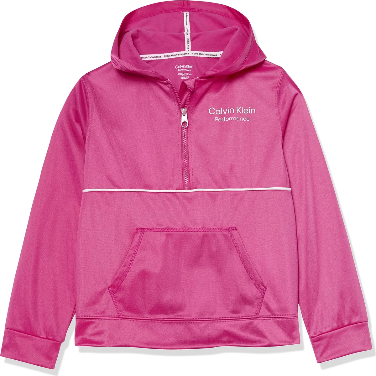 Дитяче худі Calvin Klein фліс 1159836026 (Рожевий S)