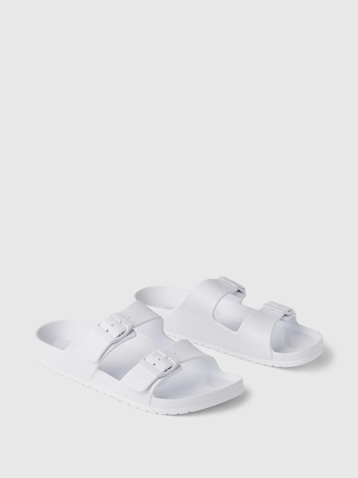 Жіночі шльопанці Guess з пряжкою 36 (6 US) 22,5 см Білий 1159836295