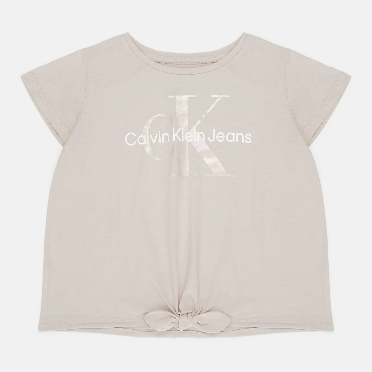 Дитяча футболка Calvin Klein з логотипом 1159836721 (Бежевий L)