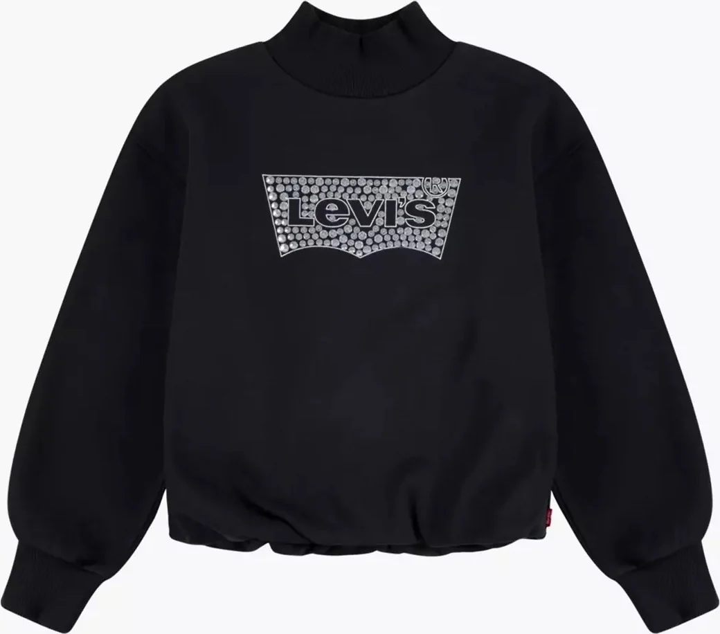 Дитячий світшот Levi's з обробкою камінням 1159837195 (Чорний L)