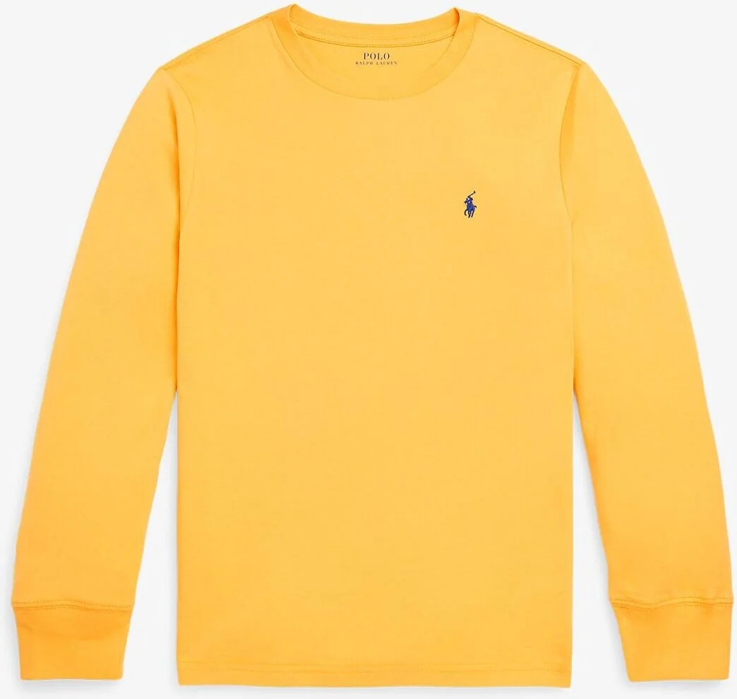 Дитячий лонгслів Polo Ralph Lauren з логотипом 1159837598 (Жовтий 2)