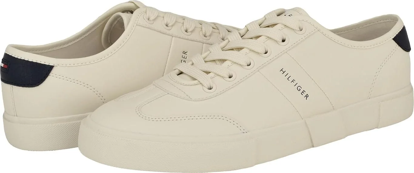 Чоловічі кеди Tommy Hilfiger з логотипом 45 (11,5 US) 29,5 см Молочний 1159838019