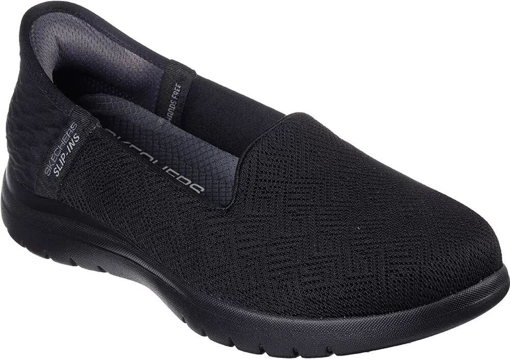 Жіночі сліпони On The Go Flex Astonish Skechers 38 (8 US) 25 см Чорний 1159838429