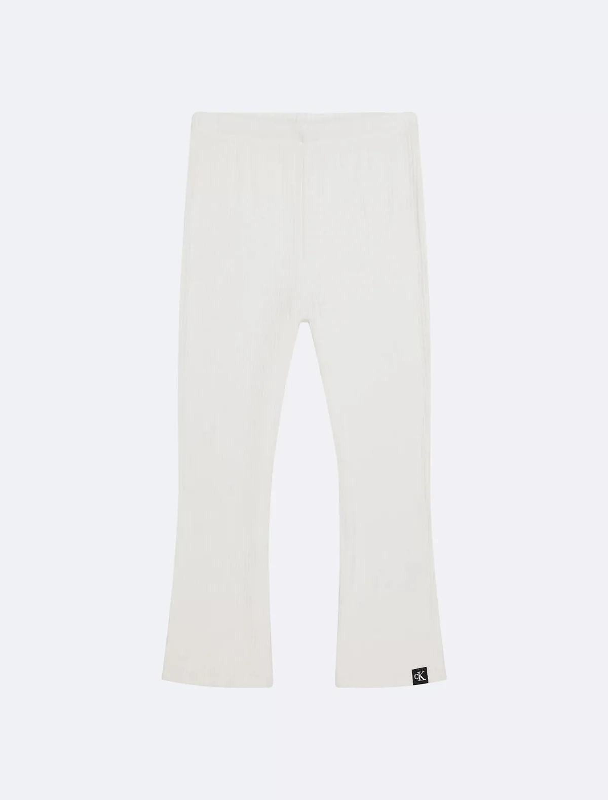 Дитячі штани Calvin Klein в рубчик 1159839128 (Молочний L)
