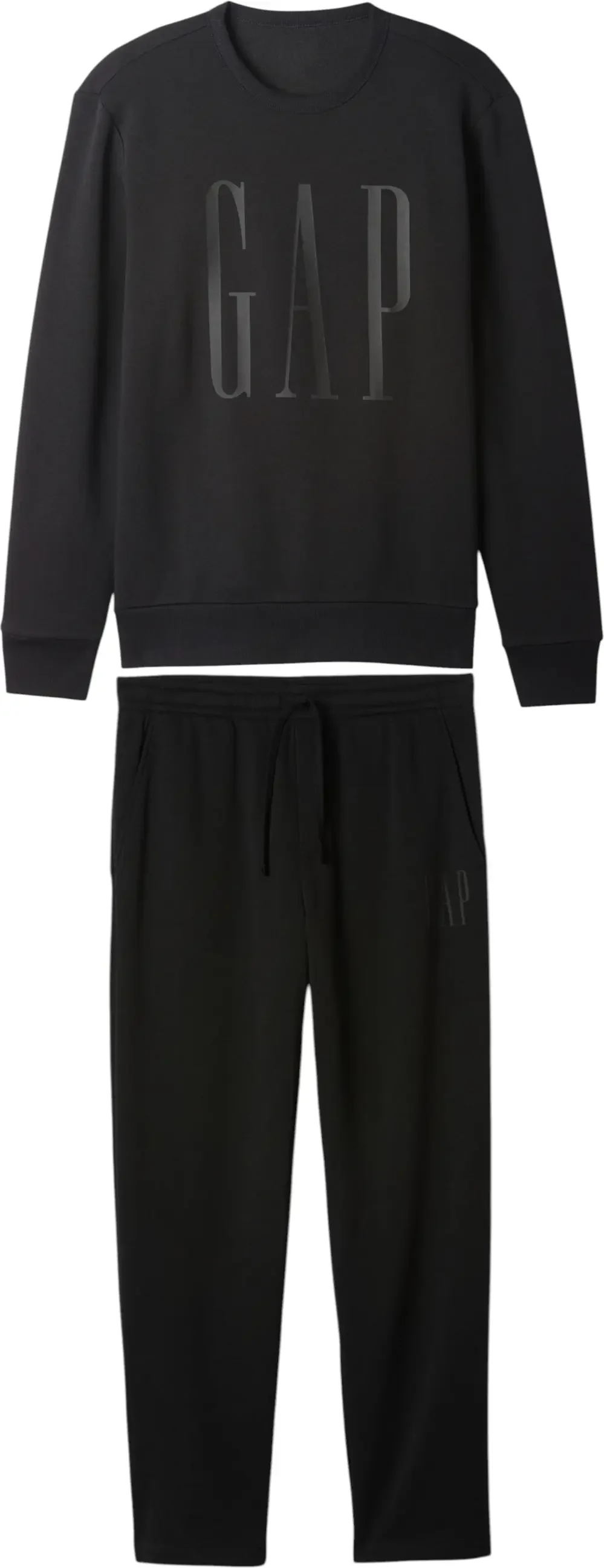 Чоловічий спортивний костюм GAP фліс 1159839477 (Чорний XL)