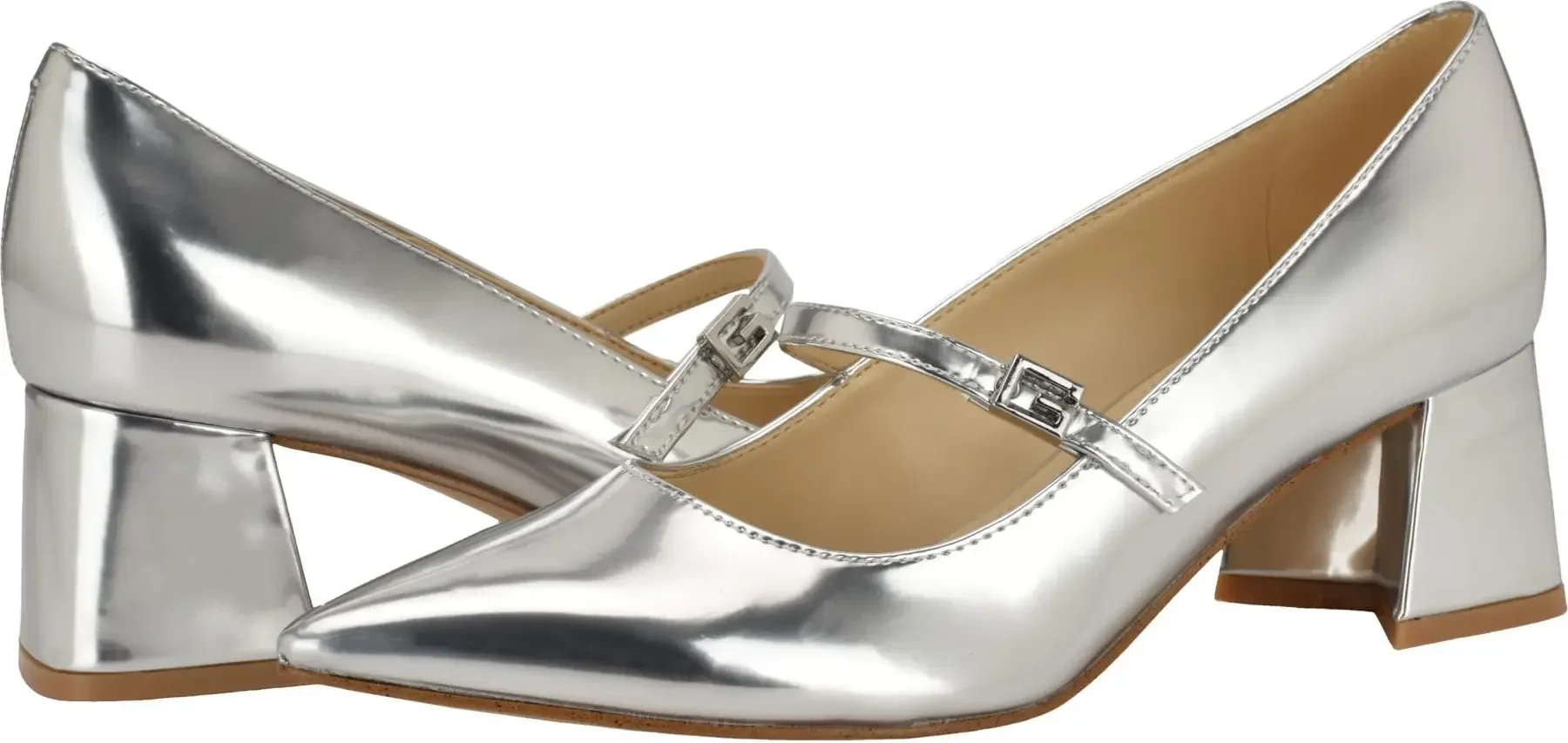 Жіночі туфлі Zands GUESS 38,5 (8 US) 25 см Сріблястий 1159840121