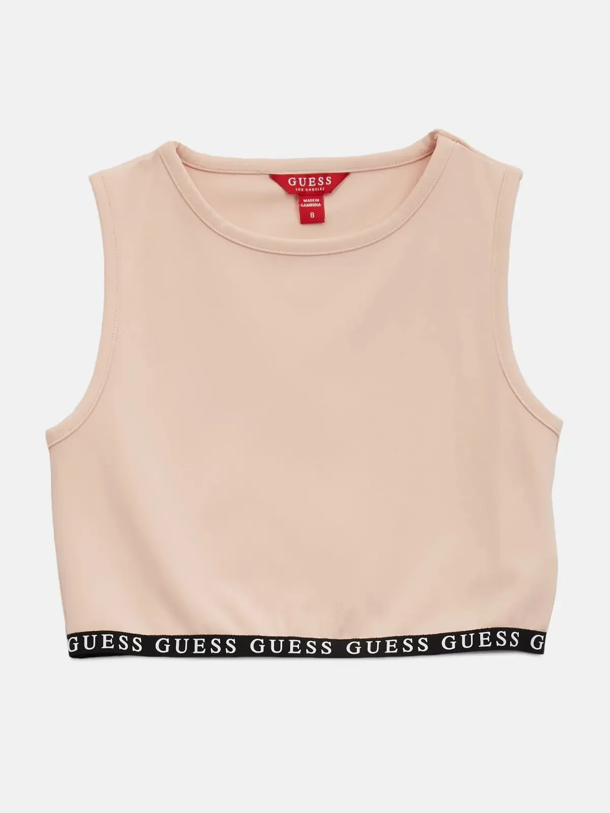 Дитячий еластичний топ Guess з логотипом 1159840933 (Рожевий 14)