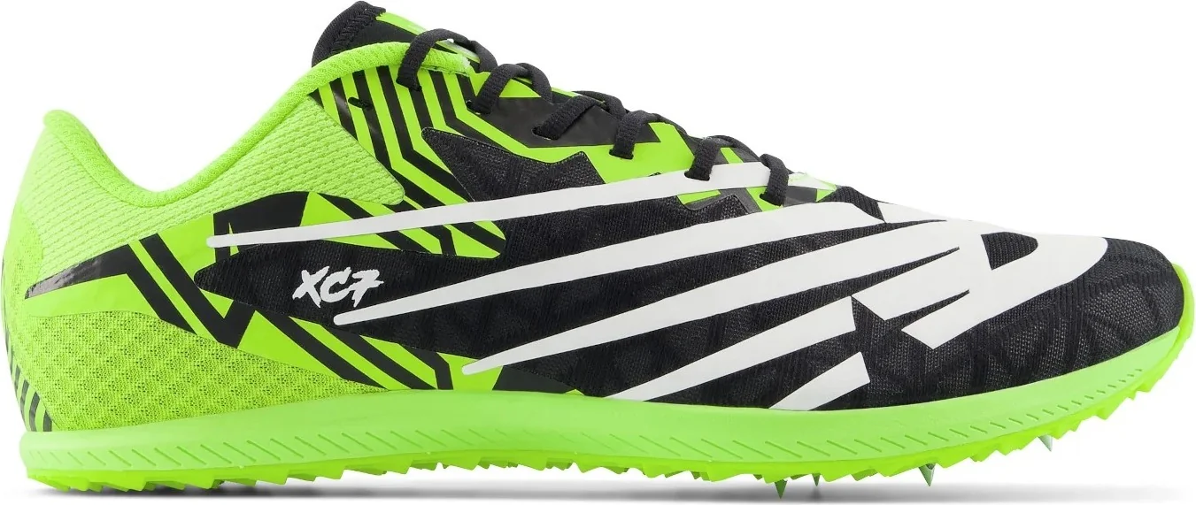 Чоловічі кросівки XC Seven v4 New Balance з шипами 46,5 (12 US) 29,5 см Чорний/Салатовий 1159841001