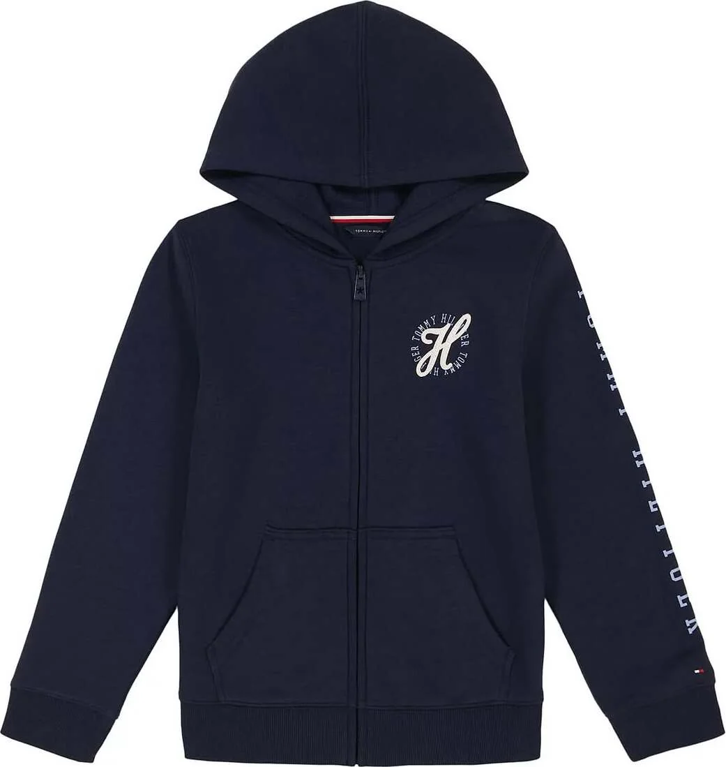 Дитяча толстовка Tommy Hilfiger на флісі 1159842058 (Синій S)