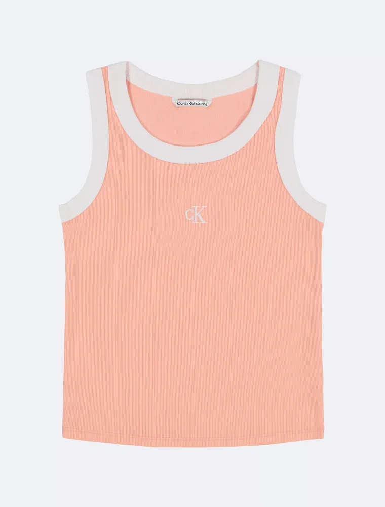 Майка жіноча Calvin Klein з логотипом 1159842107 (Помаранчевий S)