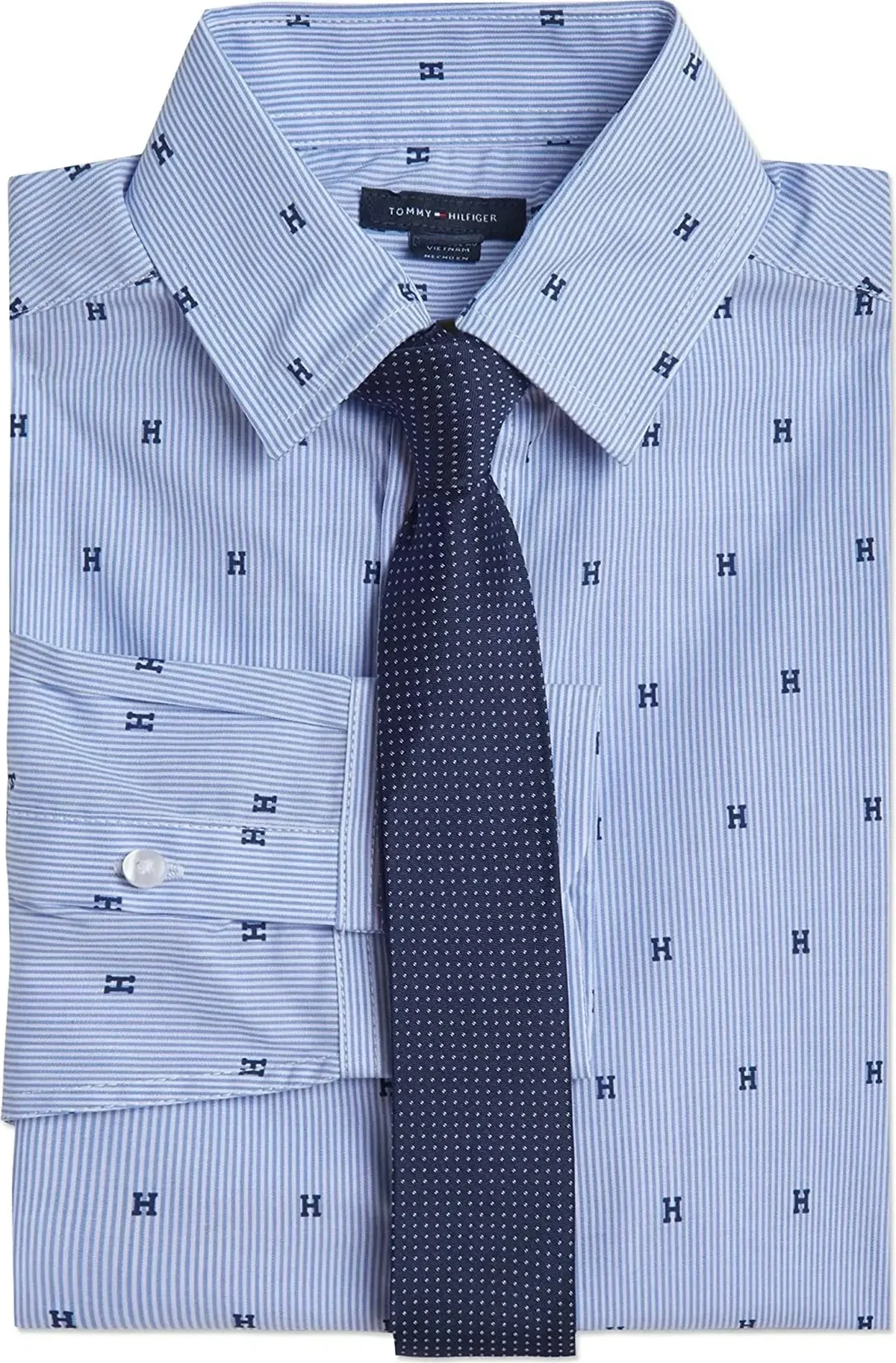 Дитяча сорочка Tommy Hilfiger з краваткою 1159847626 (Блакитний 10)