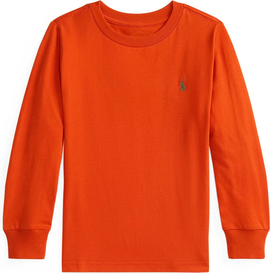 Дитячий лонгслів Polo Ralph Lauren з логотипо 1159848622 (Помаранчевий S)