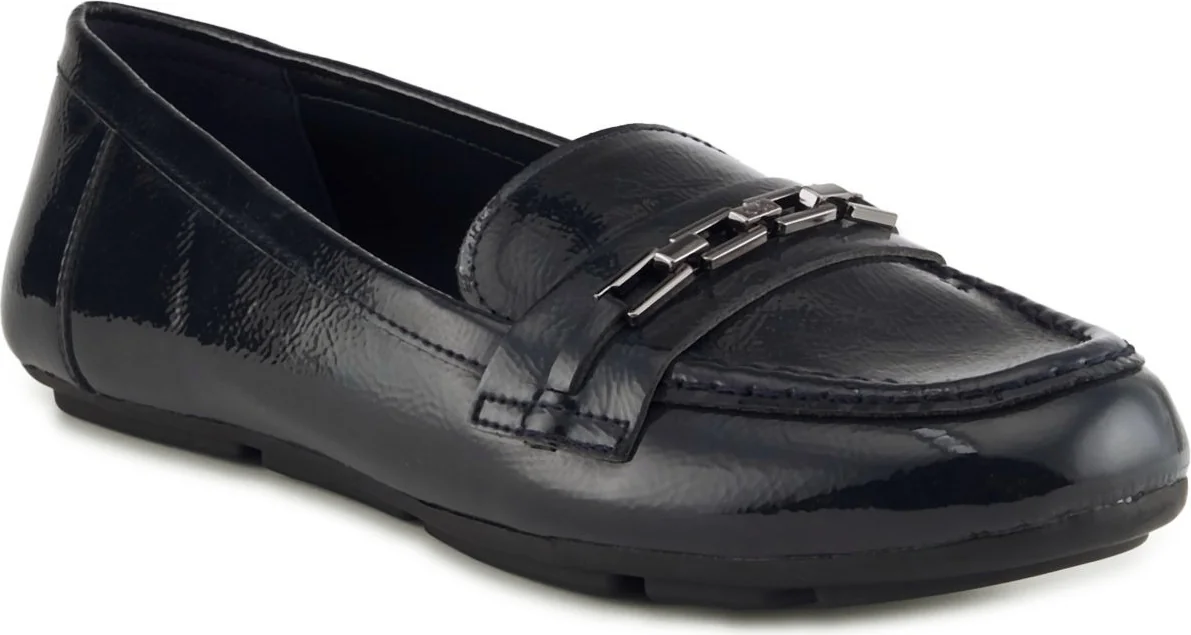 Жіночі лофери Calvin Klein з лакованої екошкіри 36,5 (6 US) 23 см Чорний 1159848825