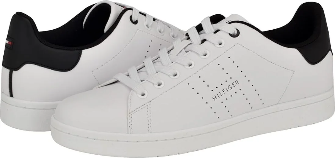 Чоловічі кеди Liston Tommy Hilfiger з логотипом 45,5 (12 US) 30 см Білий 1159849080