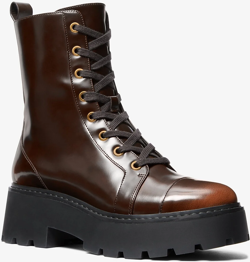 Жіночі шкіряні черевики Blake Michael Kors 36 (6 US) 23,5 см Коричневий 1159849294