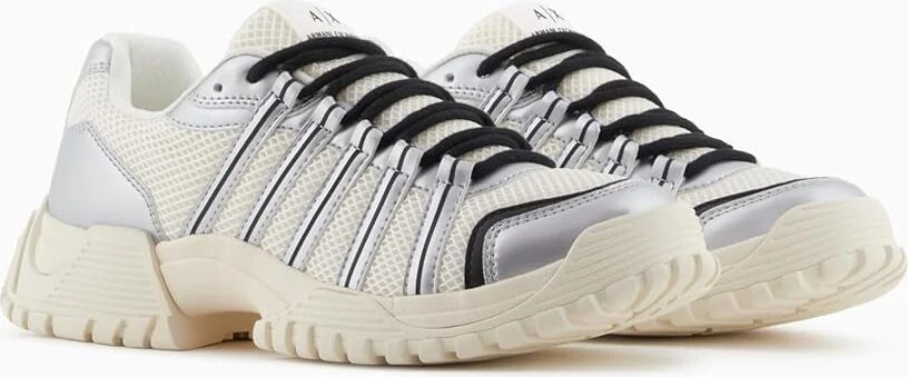 Чоловічі кросівки Armani Exchange 45 (12 US) 30 см Молочний 1159849659