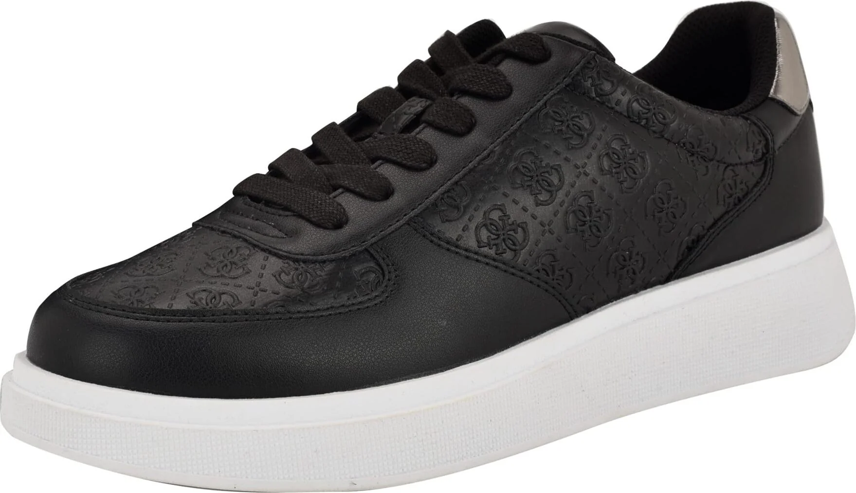 Чоловічі кеди Wulfred GUESS з логотипом 44,5 (11,5 US) 30 см Чорний 1159849734