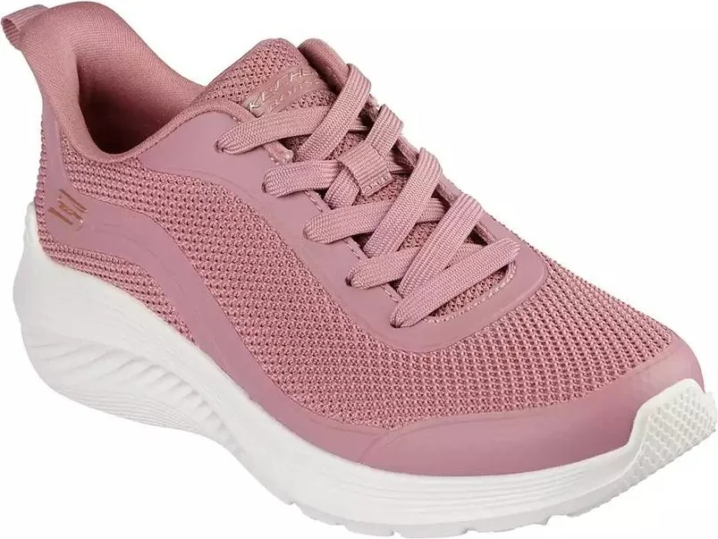 Жіночі кросівки BOBS Squad Waves-Still Wading Skechers 37,5 (7,5 US) 24,5 см Рожевий 1159849800