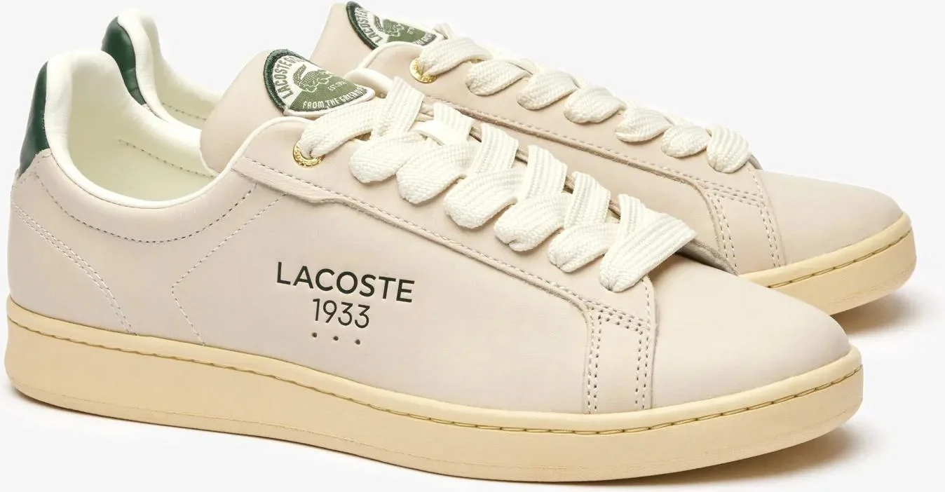 Чоловічі шкіряні кеди Lacoste з технологією Ortholite 46 (12 US) 29,5 см Молочний 1159851181