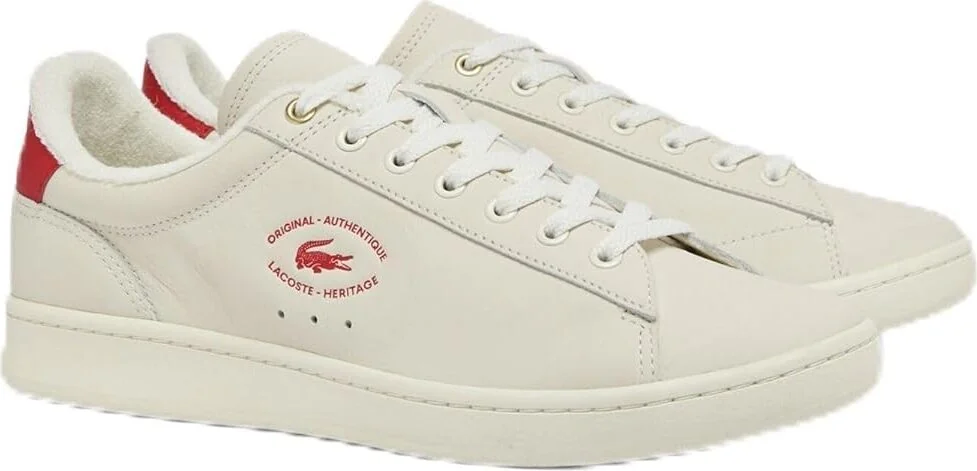 Чоловічі шкіряні кеди Lacoste з технологією Ortholite 44,5 (11 US) 29 см Молочний 1159851737