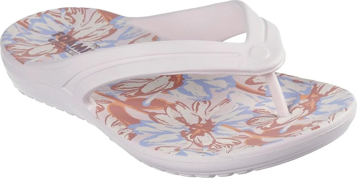 Жіночі в'єтнамки Foamies Bay Breeze - Island Kiss Skechers з принтом 36 (6 US) 23 см Рожевий 1159854965