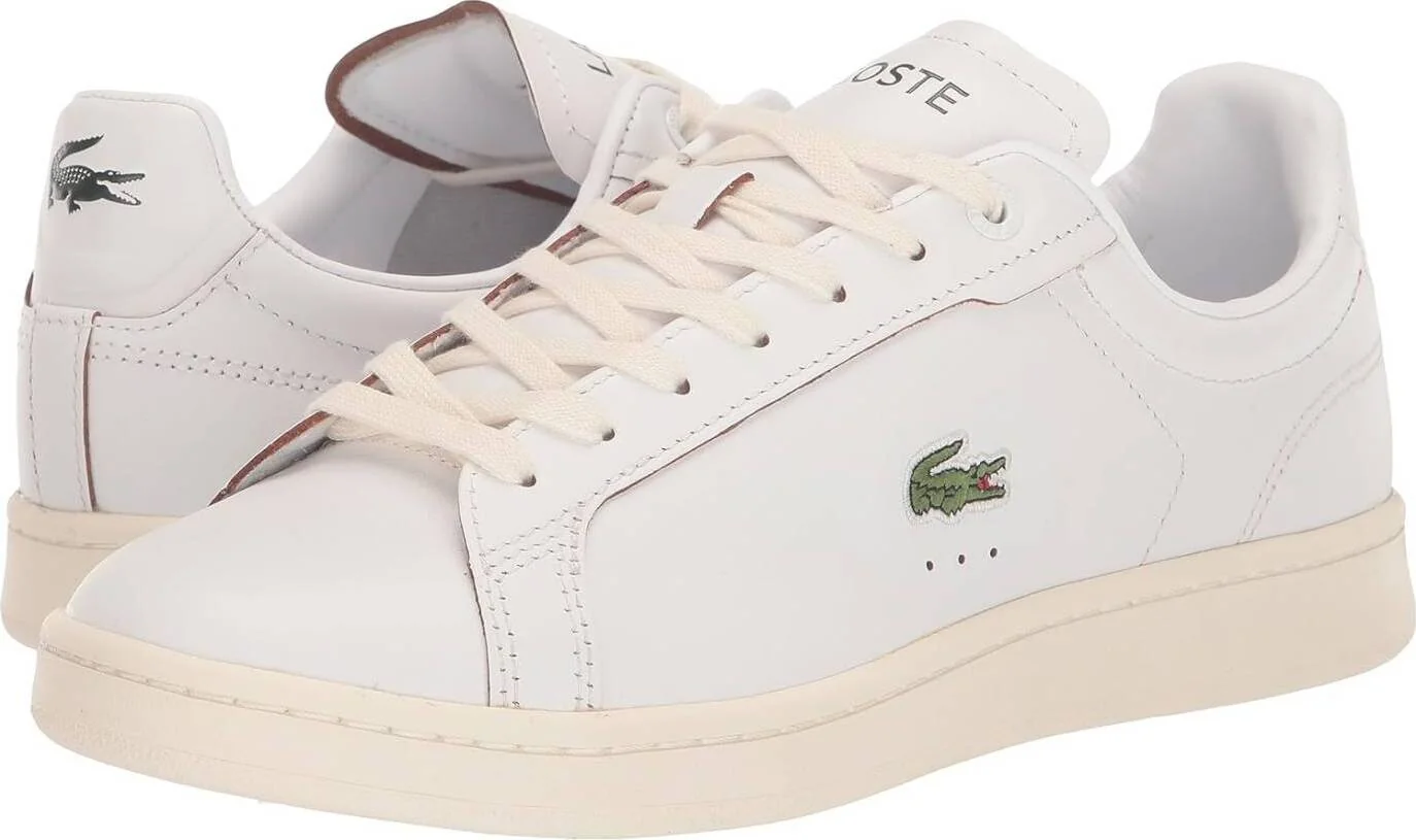 Чоловічі шкіряні кеди Lacoste з технологією Ortholite 45 (11,5 US) 30 см Білий 1159855405